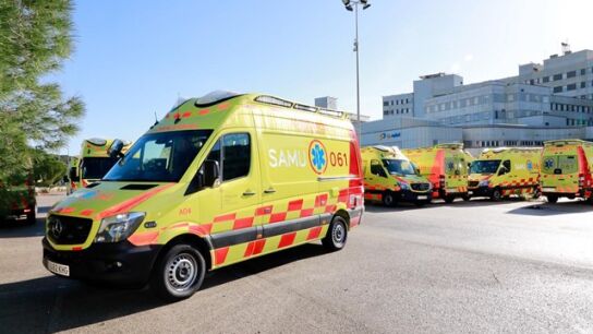Ambulancias del SAMU 061