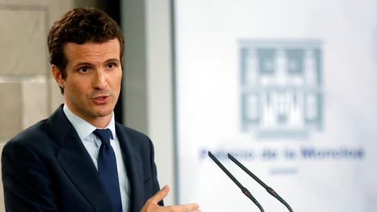 El líder del PP, Pablo Casado El líder del PP, Pablo Casado