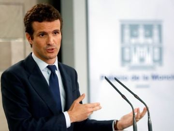 El líder del PP, Pablo Casado El líder del PP, Pablo Casado
