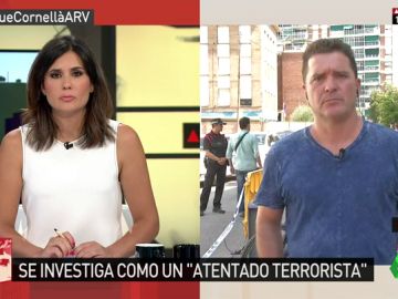 Carlos Quílez, sobre el ataque terrorista en la comisaría de Cornellà: "Parece ser que no hay relación entre este individuo y la célula de Ripoll" Carlos Quílez, sobre el ataque terrorista en la comisaría de Cornellà: "Parece ser que no hay relación entre este individuo y la célula de Ripoll"