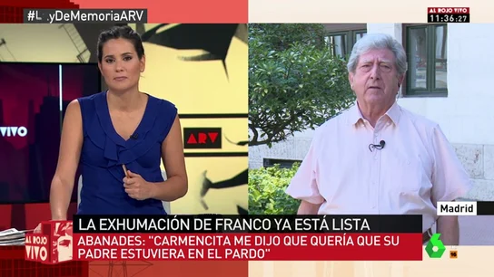 Gabino Abanades, el hombre que enterró a Franco: "En menos de una hora se pueden exhumar los restos y cambiarlos a otro féretro" Gabino Abanades, el hombre que enterró a Franco: "En menos de una hora se pueden exhumar los restos y cambiarlos a otro féretro"