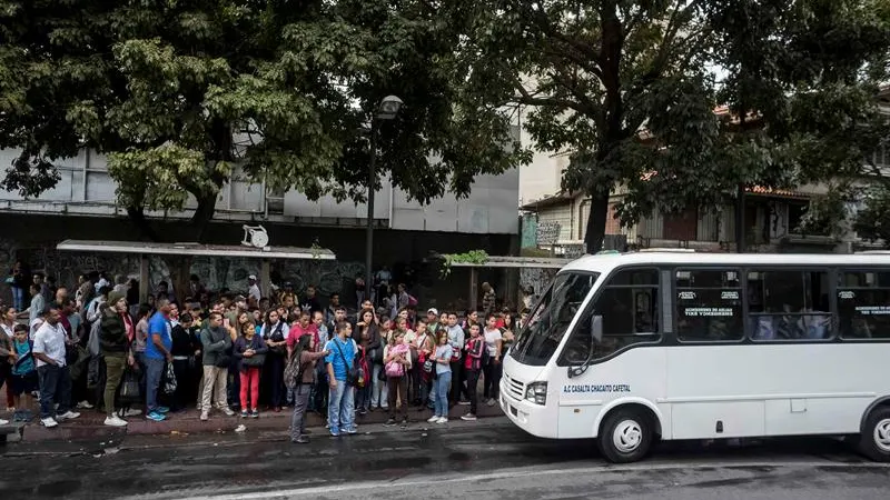 Venezuela amanece con paros parciales. 