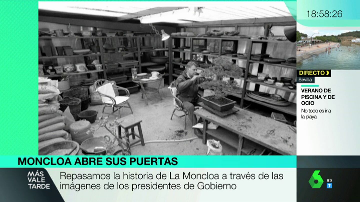 Repasamos la historia de La Moncloa a trav&eacute;s de las im&aacute;genes de los presidentes del Gobierno