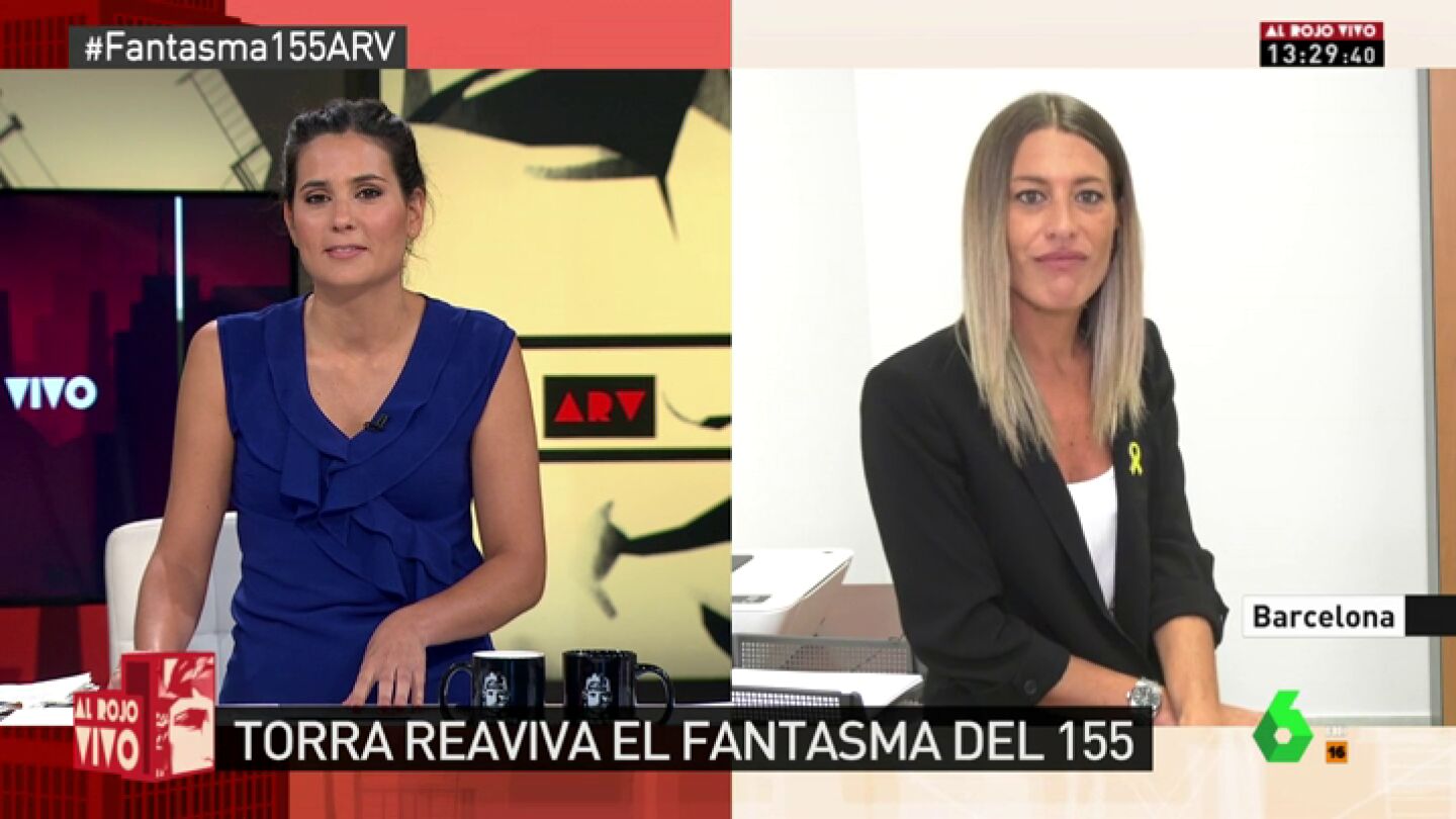 Miriam Nogueras: "Sigue habiendo presos pol&iacute;ticos y exiliados: la situaci&oacute;n de Catalu&ntilde;a con S&aacute;nchez no ha cambiado"