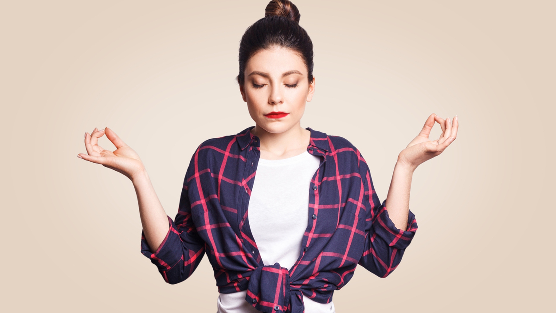 Mujer zen