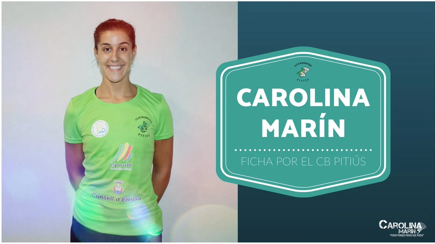 Carolina Marín ficha por el Pitiús Carolina Marín ficha por el Pitiús