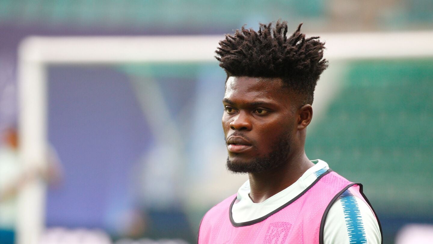 Thomas Partey con el Atl&eacute;tico de Madrid