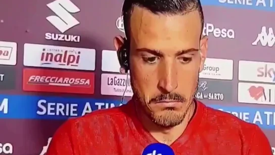 La cara de Florenzi cuando le preguntan por CR7 La cara de Florenzi cuando le preguntan por CR7