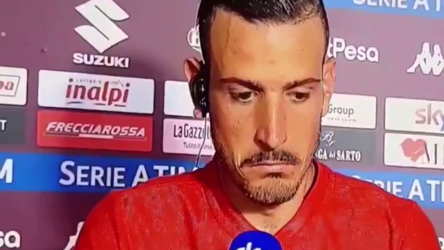 La cara de Florenzi cuando le preguntan por CR7