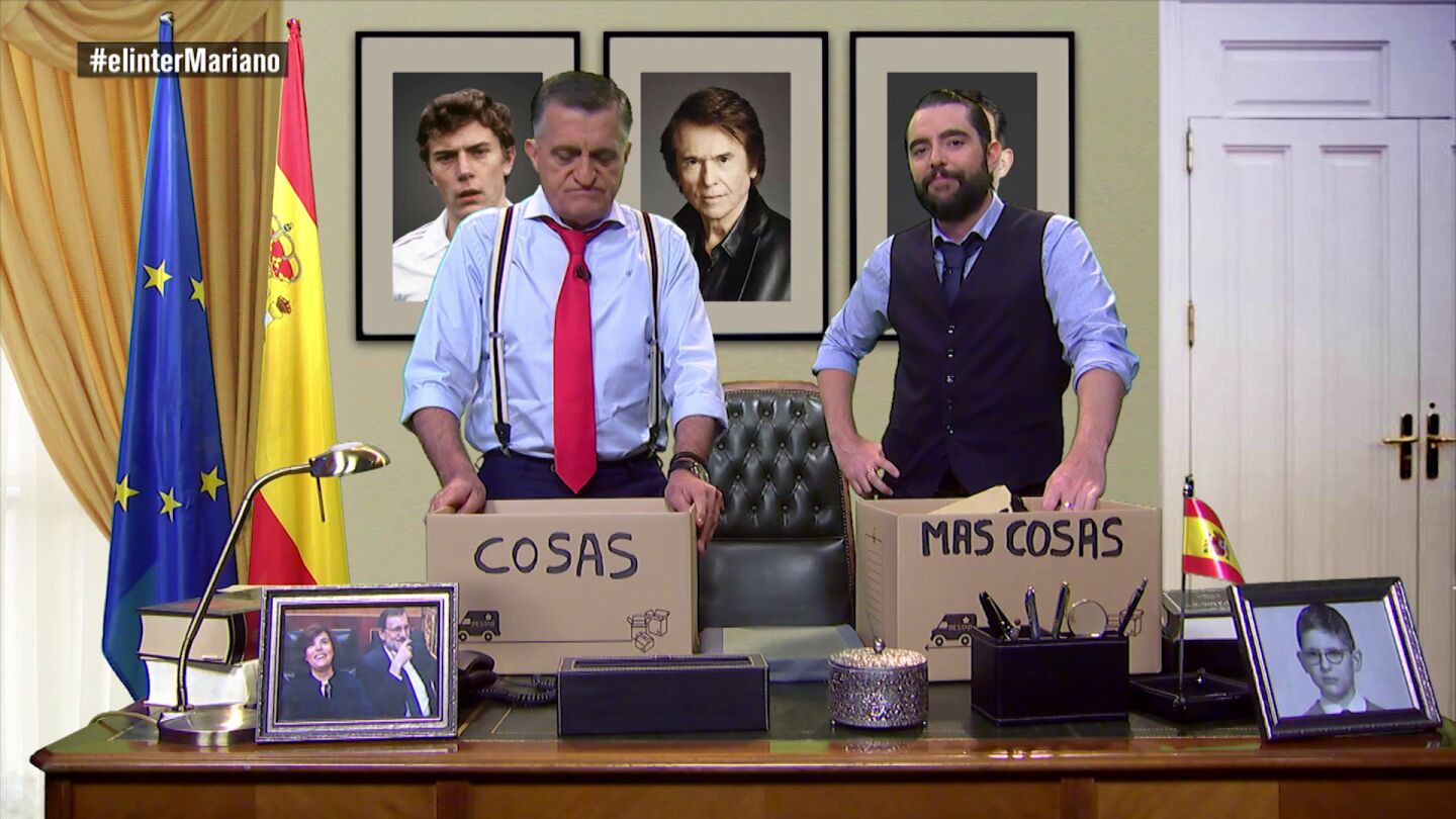Wyoming y Dani Mateo en la 'mudanza' de Rajoy