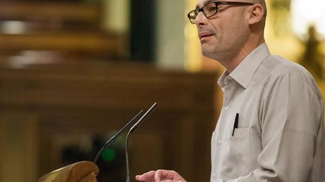 Txema Guijarro en el Congreso