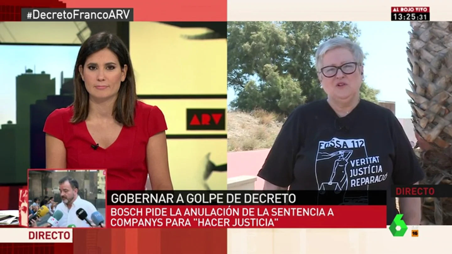Carmen Gómez: "En Alemania sería impensable que Hitler estuviera enterrado junto a los judíos. Aquí hacemos apología del franquismo" Carmen Gómez: "En Alemania sería impensable que Hitler estuviera enterrado junto a los judíos. Aquí hacemos apología del franquismo"