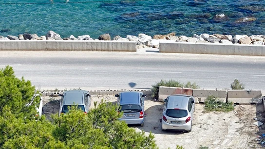 Imagen del lugar en el que han asesinado a un hombre en Alicante Imagen del lugar en el que han asesinado a un hombre en Alicante