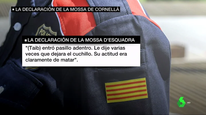 Así fue el ataque de Abdelouahab Taib a la comisaría de Cornellà