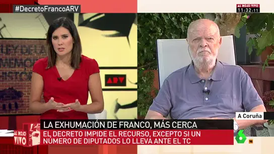 Juan Antonio Martín Pallín en ARV. Juan Antonio Martín Pallín en ARV.
