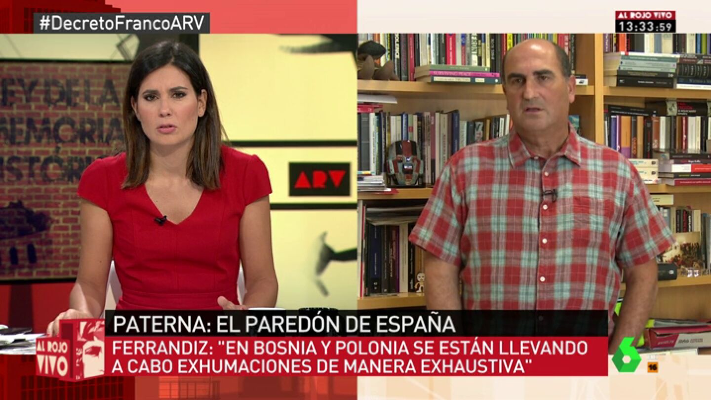 Francisco Ferrandiz: "Hay que exhumar a Primo de Rivera y a Franco para desmantelar la jerarqu&iacute;a funeraria del Valle de los Ca&iacute;dos"
