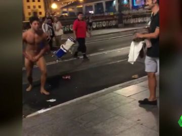BORRADOR El peligro de los saltos de la ría en las fiestas de Bilbao BORRADOR El peligro de los saltos de la ría en las fiestas de Bilbao