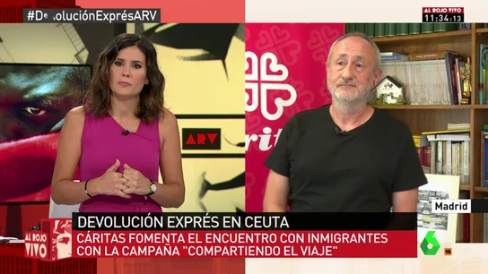 Paco Aperador, sobre la devolución de migrantes: "Dejarlos en un autobús en medio del desierto no parece respetar el acuerdo" Paco Aperador, sobre la devolución de migrantes: "Dejarlos en un autobús en medio del desierto no parece respetar el acuerdo"