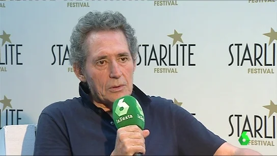 Miguel Ríos hablando con laSexta Miguel Ríos hablando con laSexta
