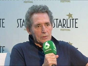 Miguel Ríos hablando con laSexta Miguel Ríos hablando con laSexta