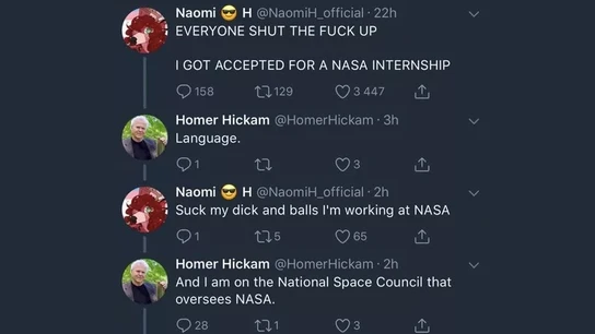 Un joven consigue una beca en la NASA y las pierde por sus comentarios Un joven consigue una beca en la NASA y las pierde por sus comentarios