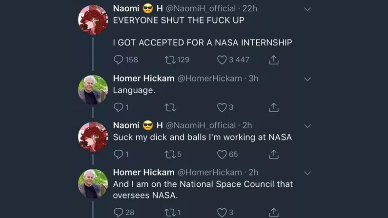 Un joven consigue una beca en la NASA y las pierde por sus comentarios