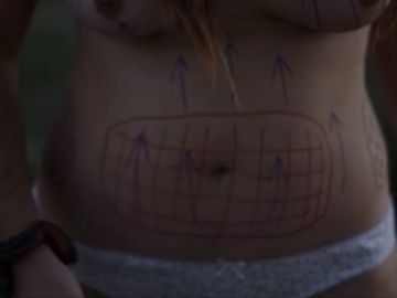 Una escena del video 'Miedo' Una escena del video 'Miedo'
