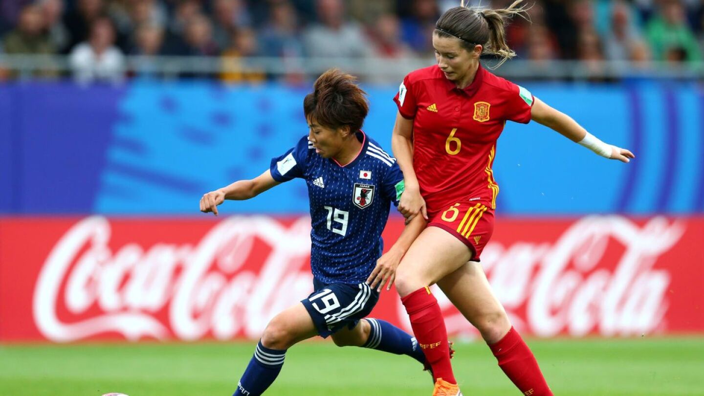Momento de la final entre Espa&ntilde;a y Jap&oacute;n