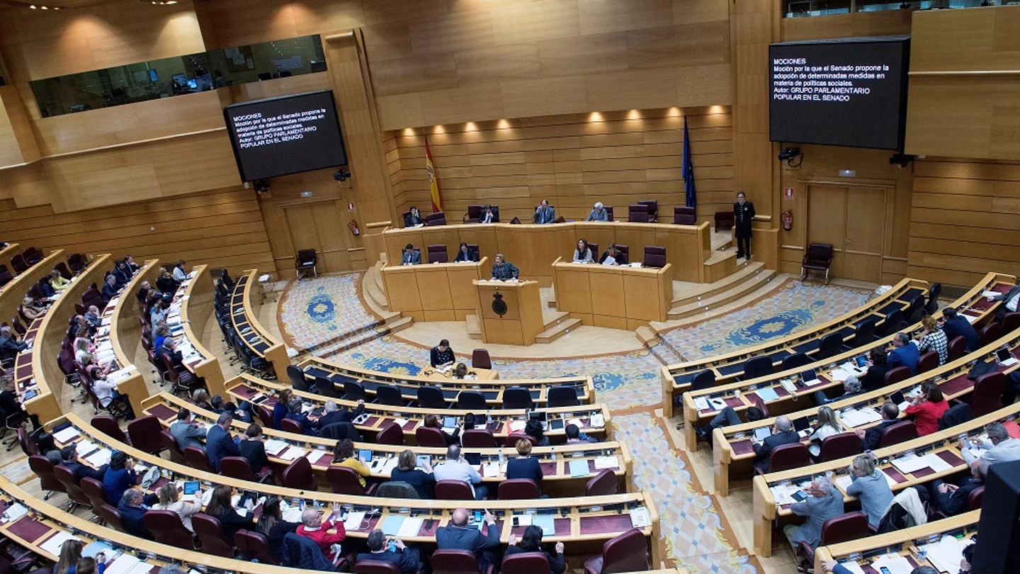 Foto del Senado español Foto del Senado español
