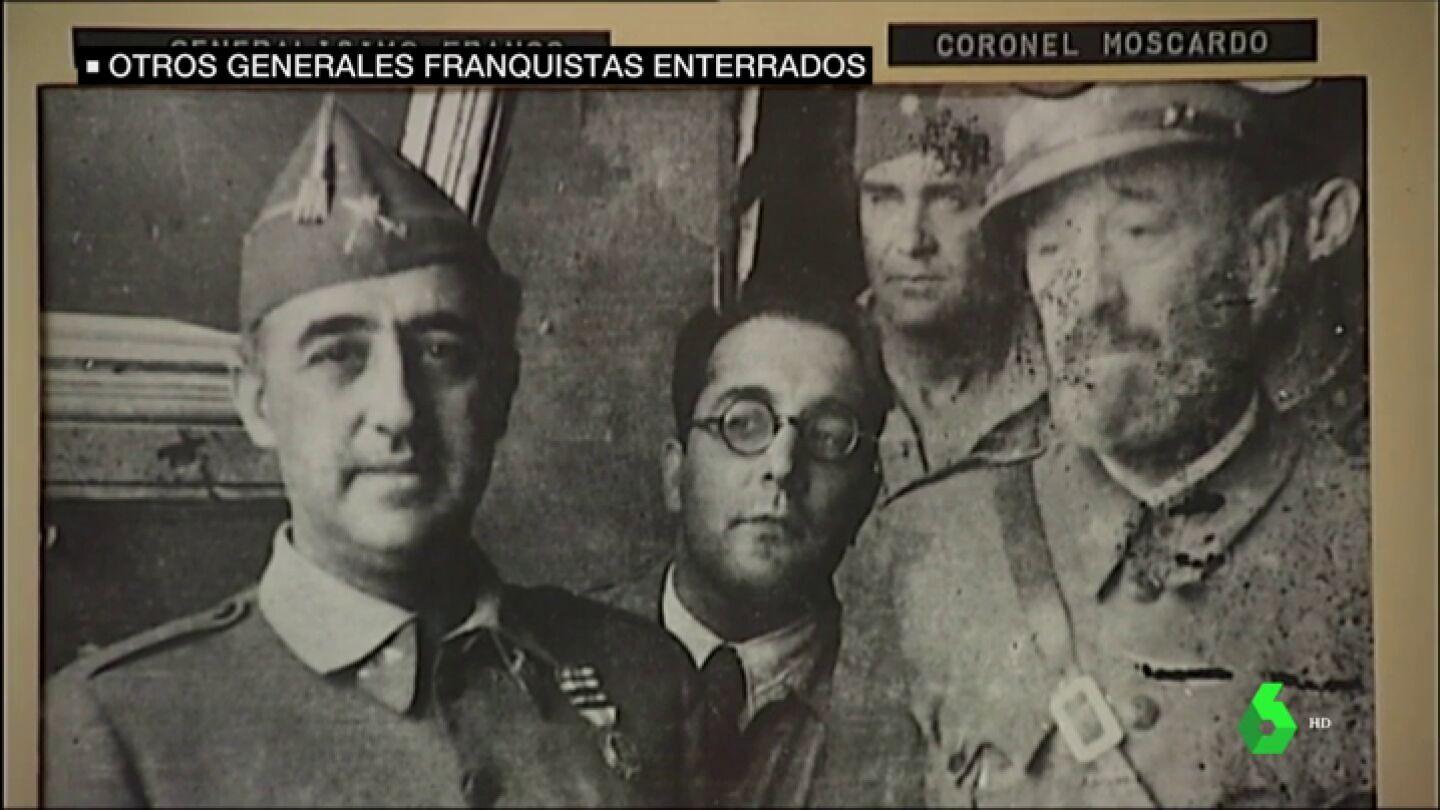 Los generales franquistas Moscard&oacute; y Milans del Bosch contin&uacute;an enterrados en el Alc&aacute;zar de Toledo pese a ser un lugar de titularidad p&uacute;blica 