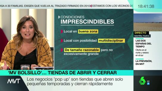 Local en buena zona, posibilidad multidisciplinar, de tama&ntilde;o razonable: las condiciones imprescindibles para abrir una 'pop up'
