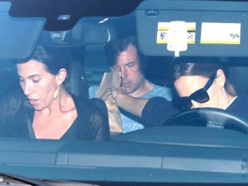 Ben Affleck durante el trayecto al centro de desintoxicación Ben Affleck durante el trayecto al centro de desintoxicación