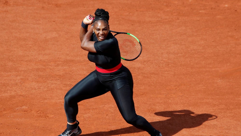 Serena Williams, en Roland Garros