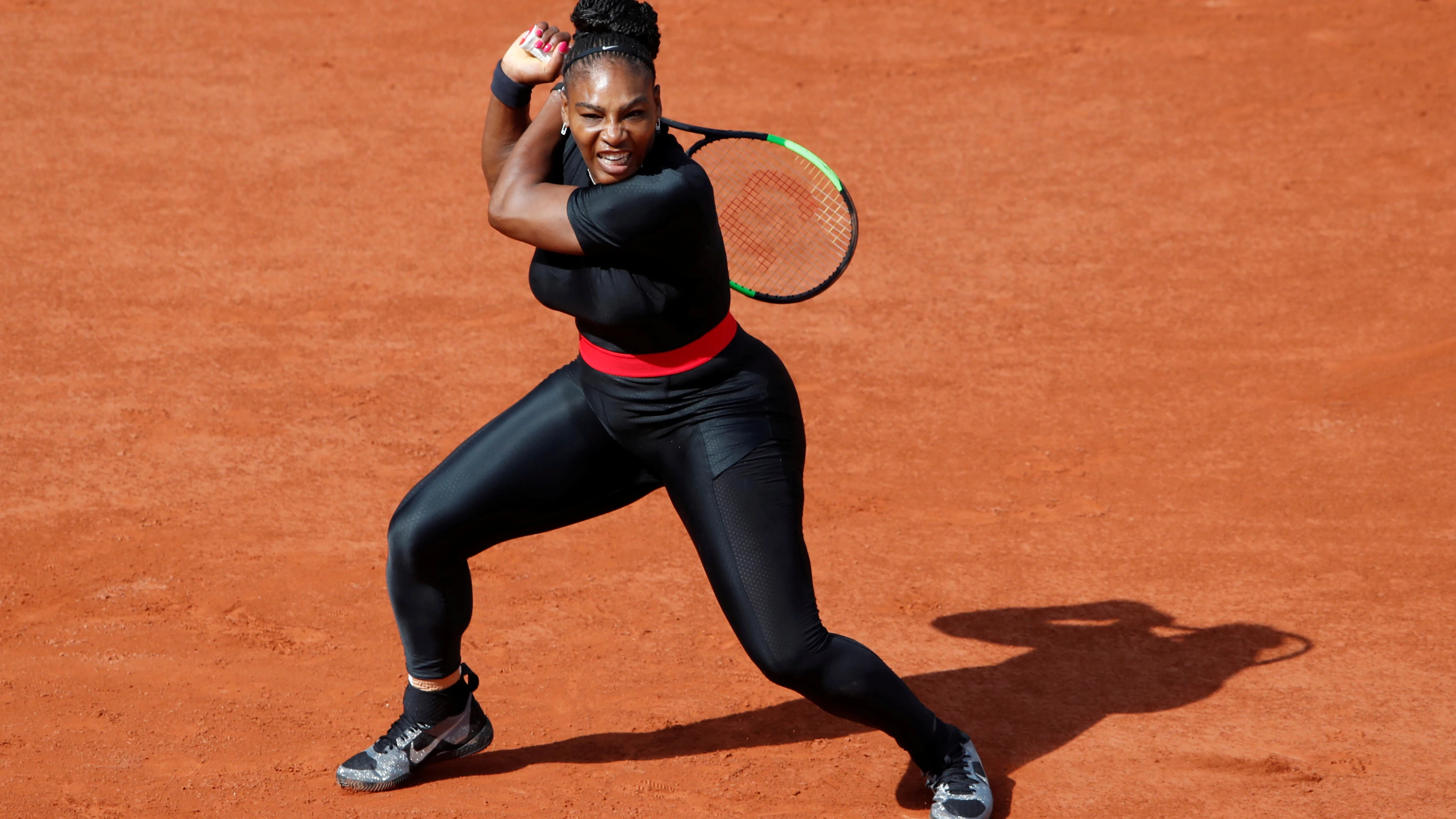 Serena Williams, en Roland Garros