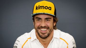 Fernando Alonso en rueda de prensa