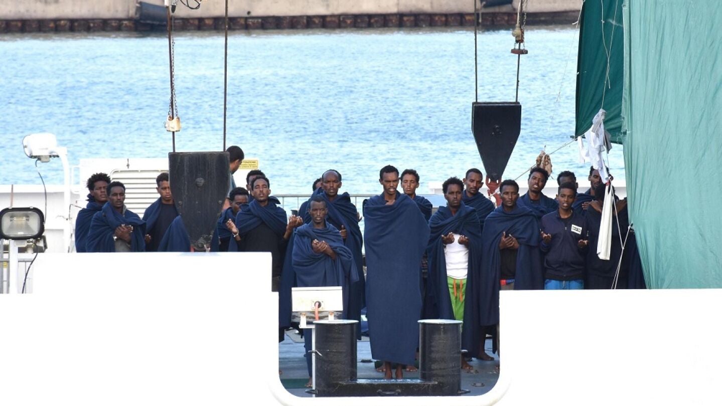 ACNUR insta a la UE a permitir urgentemente el desembarco de 150 inmigrantes