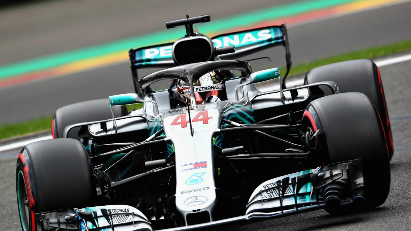 Hamilton, en el Mercedes Hamilton, en el Mercedes