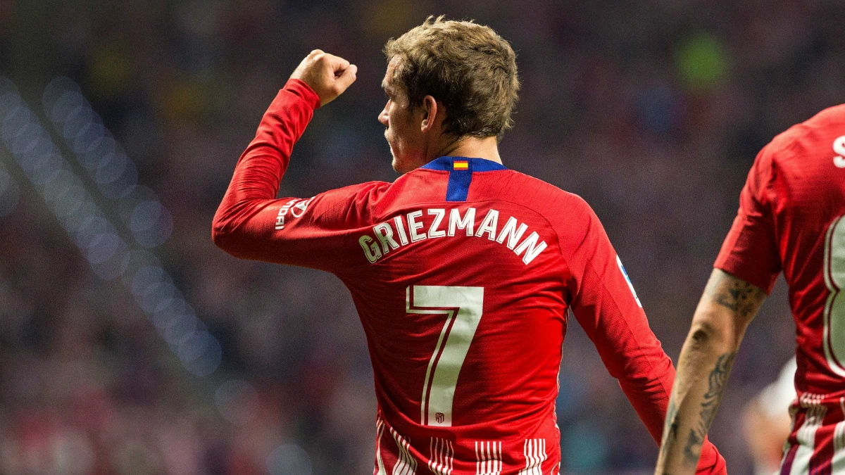 Griezmann celebra un gol