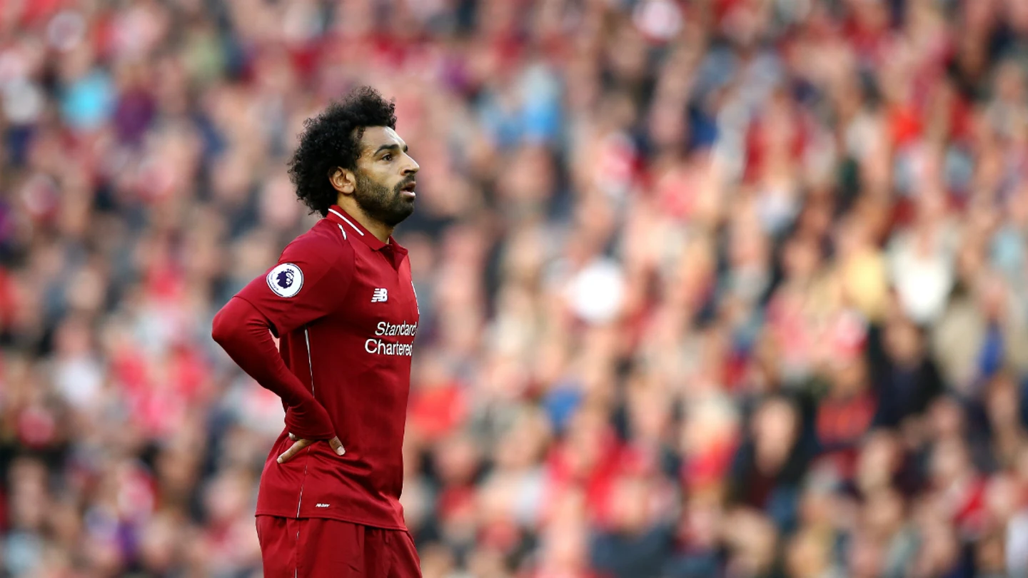 Salah, con el Liverpool Salah, con el Liverpool