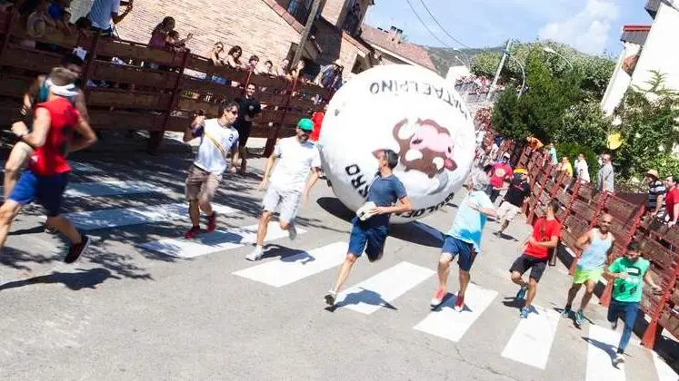 'Boloencierro' en Mataelpino