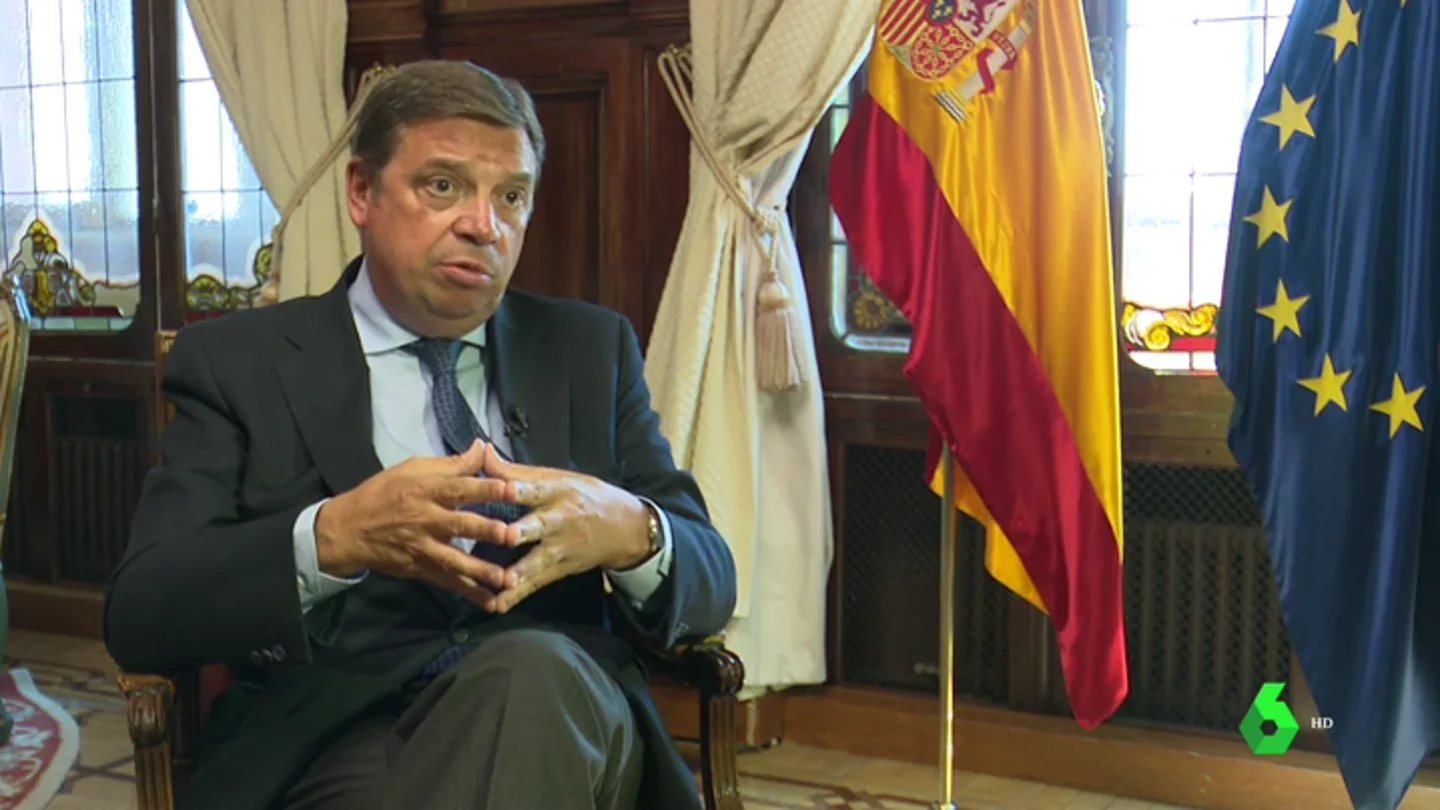 El ministro de Agricultura, Luis Planas El ministro de Agricultura, Luis Planas