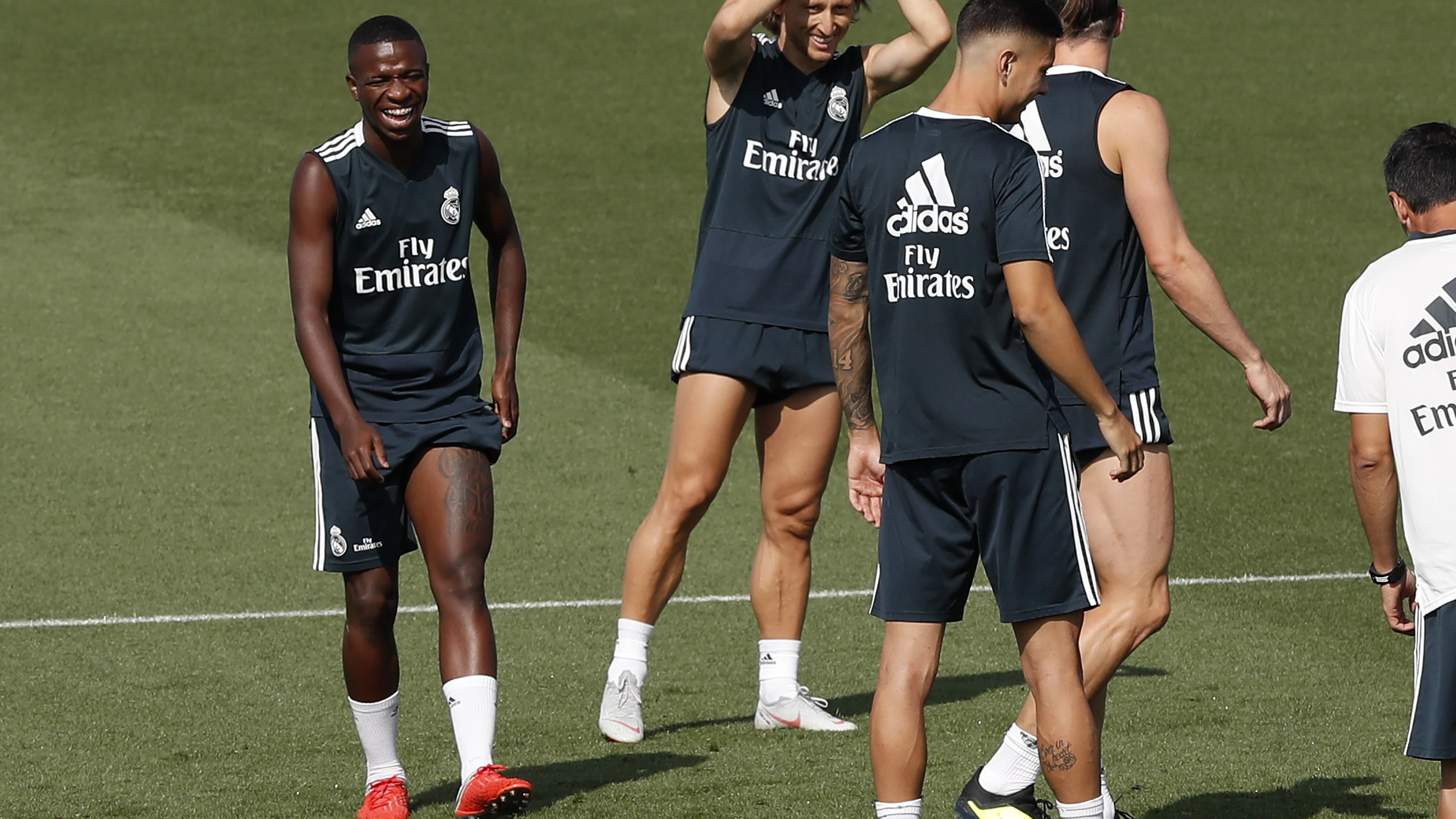 Debut discreto de Vinicius con el Real Madrid Castilla