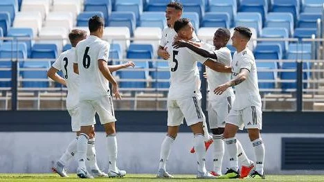 Debut discreto de Vinicius con el Real Madrid Castilla