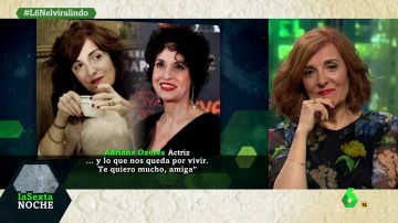La sorpresa de la actriz Adriana Ozores a Elvira Lindo