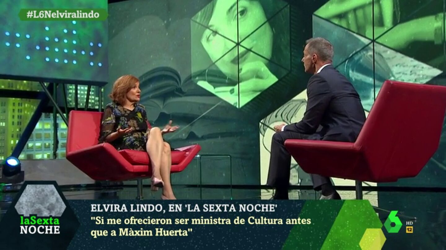 La escritora Elvira Lindo