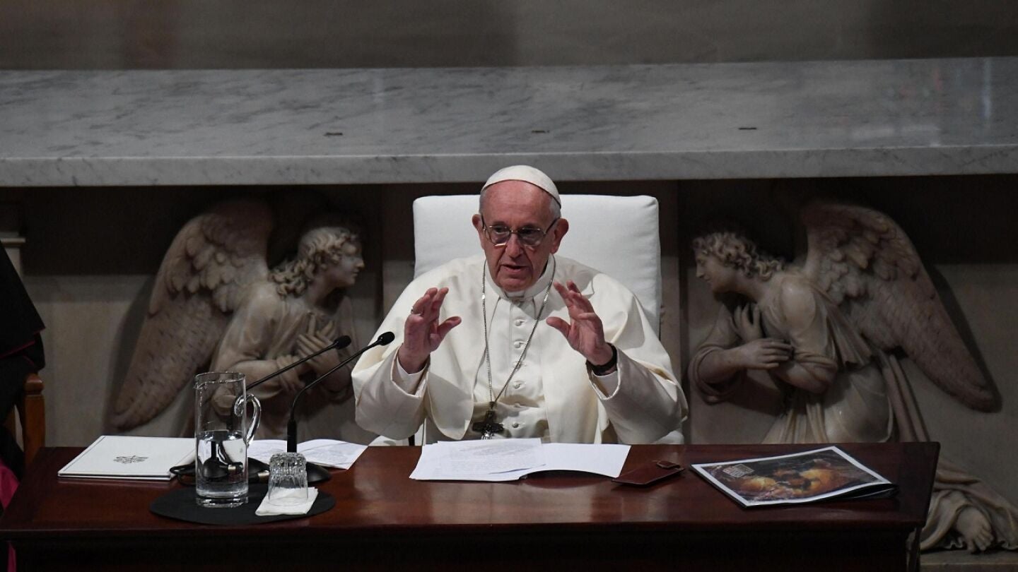 El papa Francisco en una foto de archivo