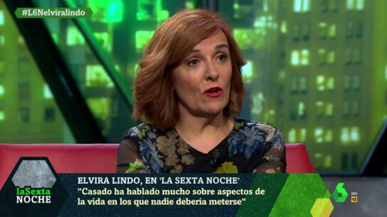 La escritora Elvira Lindo