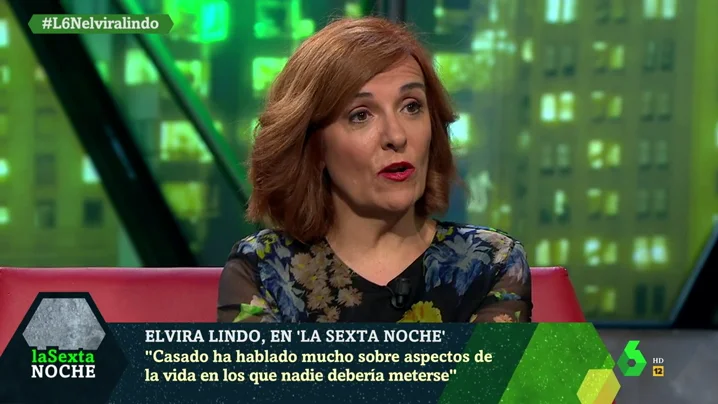 La escritora Elvira Lindo