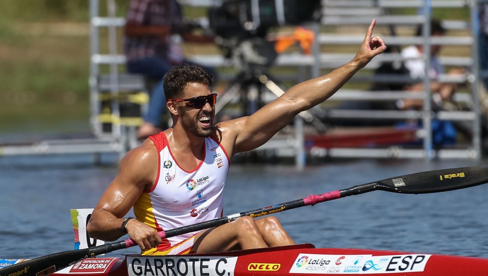 Carlos Garrote, campeón del mundo en K1 200 metros