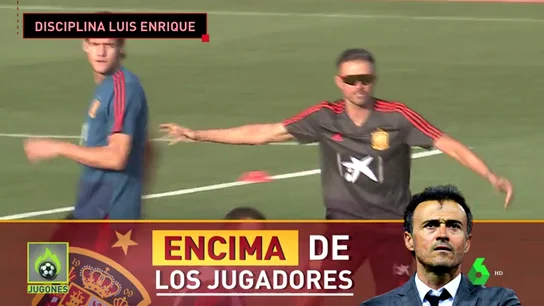 Luis Enrique implanta una nueva disciplina en La Roja Luis Enrique implanta una nueva disciplina en La Roja